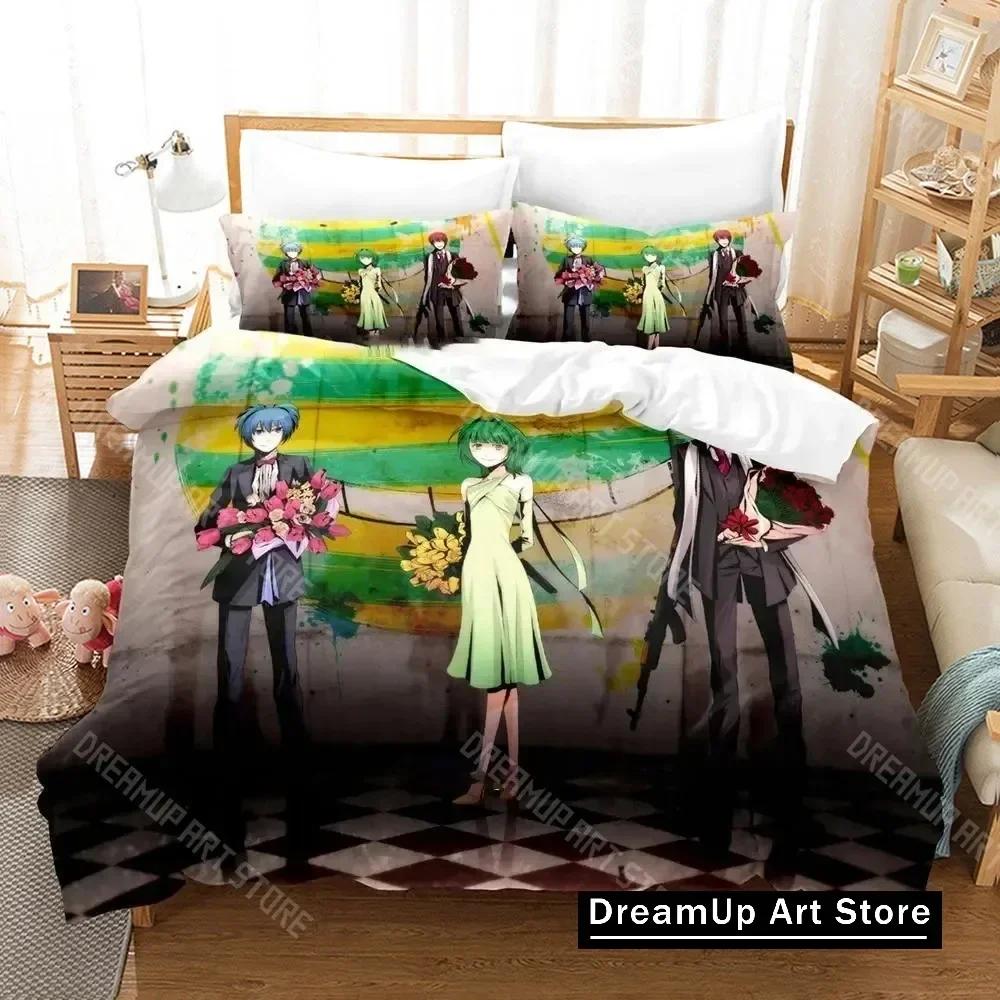 3D Print Assassination Classroom Anime Koro-sensei Bedding Set Boys Girls Twin Queen King Size Duvet Cover Pillowcase Bed boys