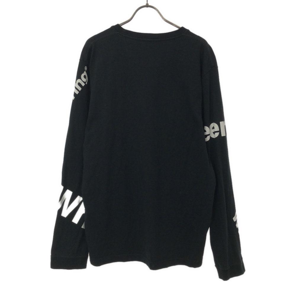 WHITE MOUNTAINEERING Print Long Sleeve T-shirt 2 Black Ron T Men's Used