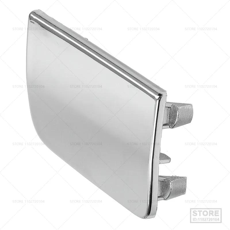 1668852323 Chrome Car Rear Bumper Tow Hook Cover Cap Towing Hole Lid Trailer Trim Cap for Benz W166 GLS GLE GL 2013-2018