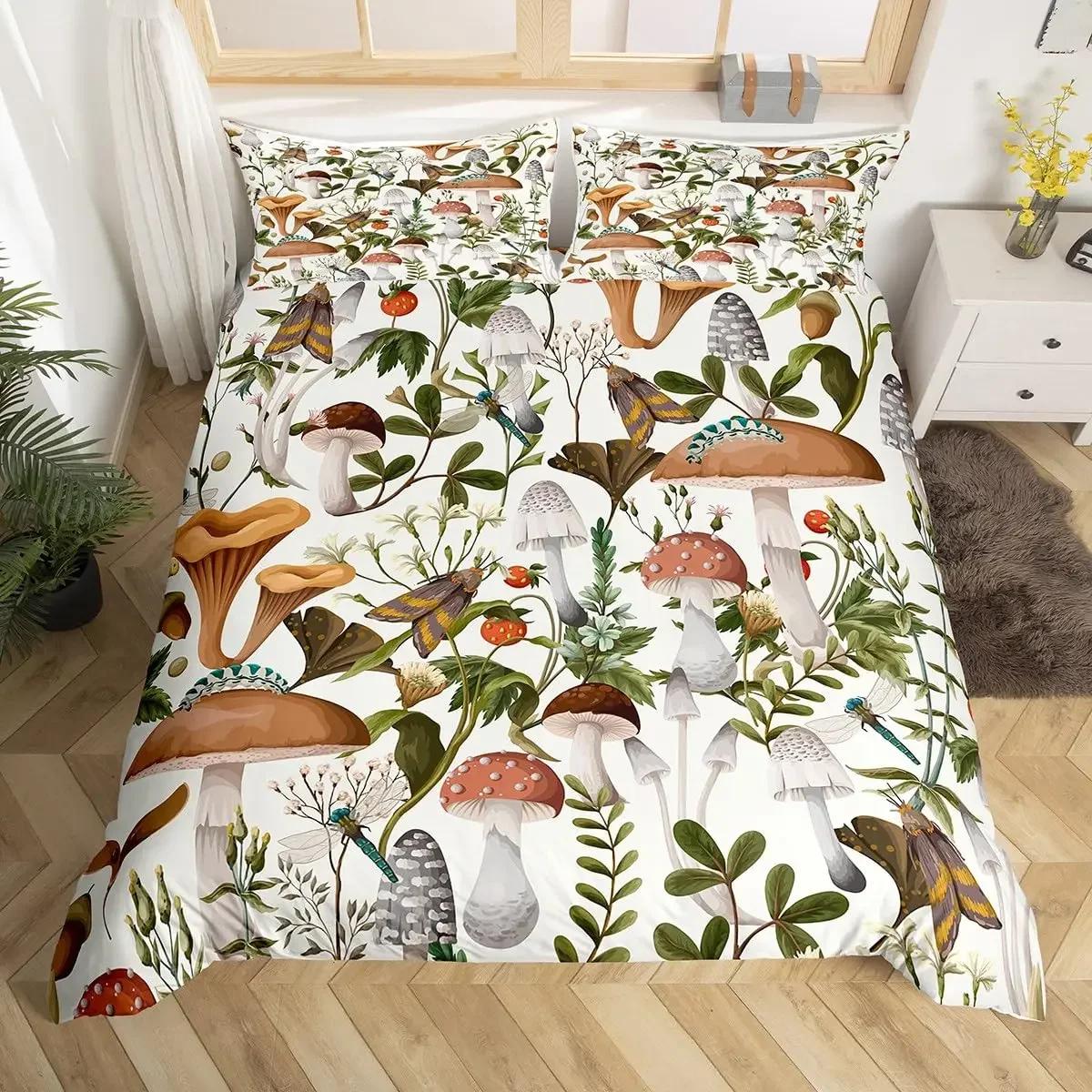 

Colorful Floral Soft Duvet Cover Beding Single Double Bed king Sized Dimensions Black Graphic Print Bohemian Floral for Home Rom Decor 3 Pcs 120*200cm Single