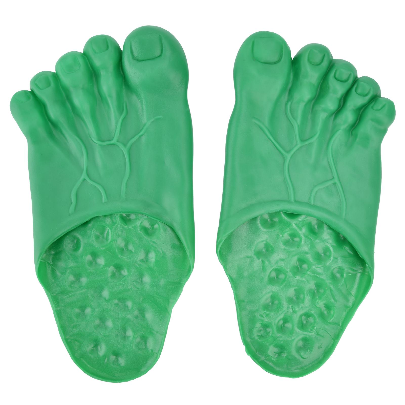 1 Paar Grote Voet Pantoffels Schoenen Cover Halloween Cosplay Kostuum Accessoires Feest Accessoires blue