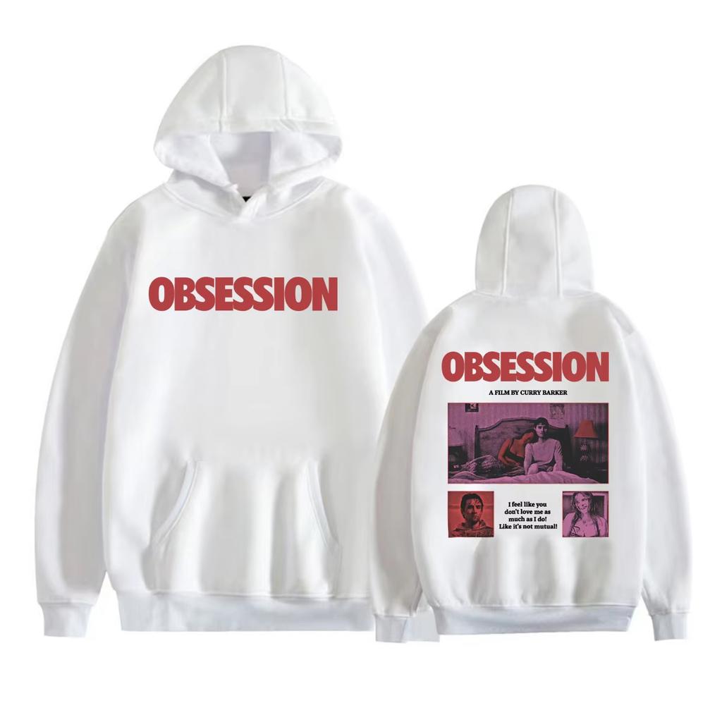 Hot Sale Obsession 2026 Horror Movie Hoodie Men Women Harajuku Vintage Printed Sweatshirt  Perfect for Commute & Loungewear