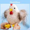 Plush Chicken Toy With Pp Cotton Filling For Kid Play And Comfort