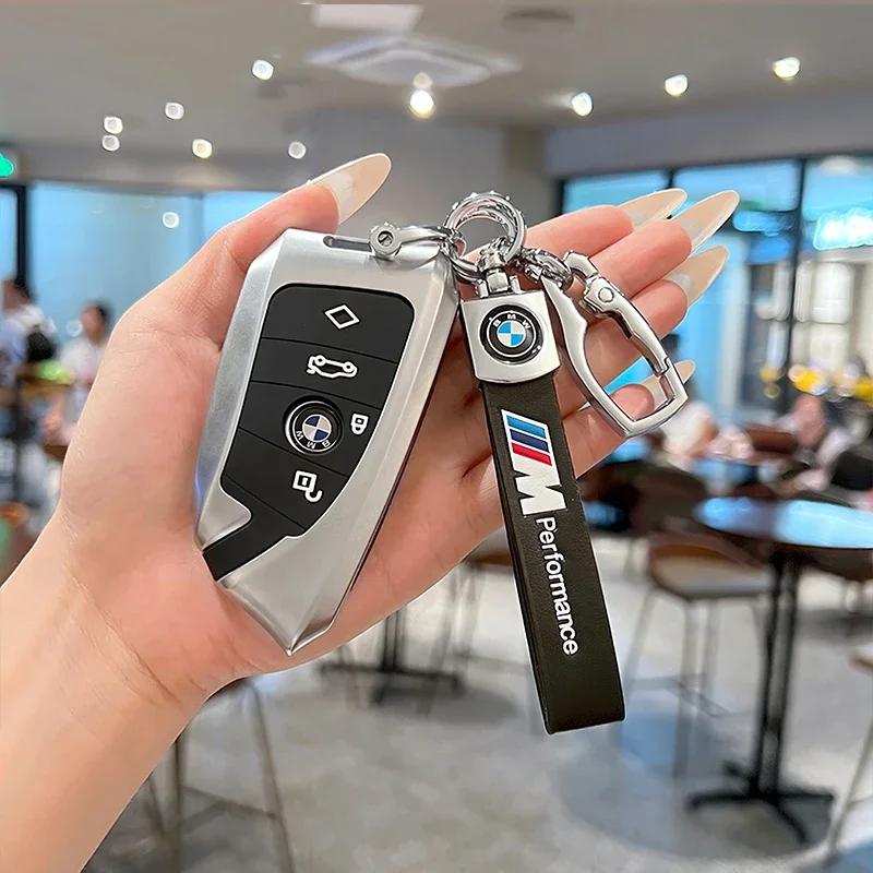Car Key Case Cover for Bmw F20 G20 G30 X1 X3 X4 X5 G05 X6 X7 G11 F15 F16 G01 G02 F48 Holder Shell Accessories GX6