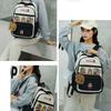 Cartoon Capybara Backpack Casual Style Casual Shoulder Bag Trendy School Bag  Travel