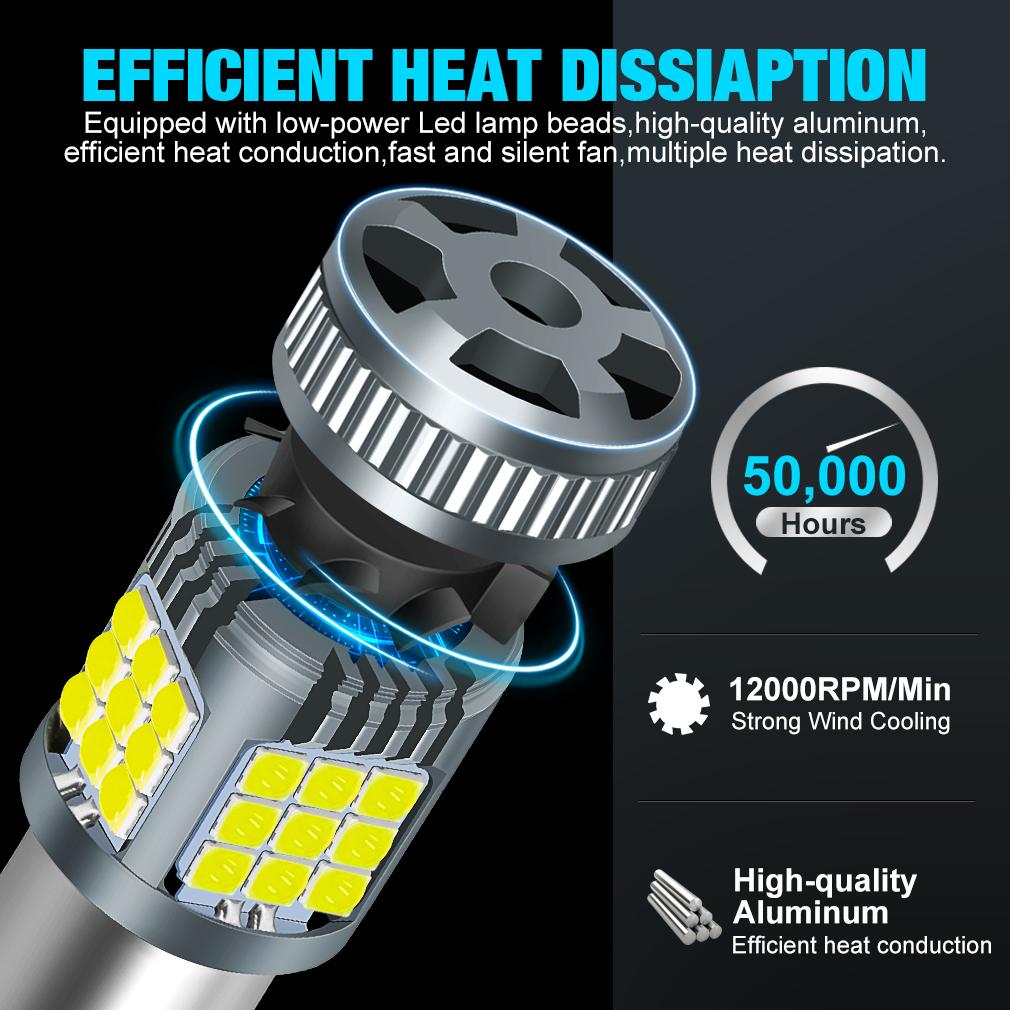 2 stücke P21W Led Canbus Lampen 1156 BA15S BAU15S PY21W T20 7440 W21W 7443 W21/5W 3030SMD Cool Fan auto Blinker Rückfahr Licht Keine Hyper Flash Auto Lampen
