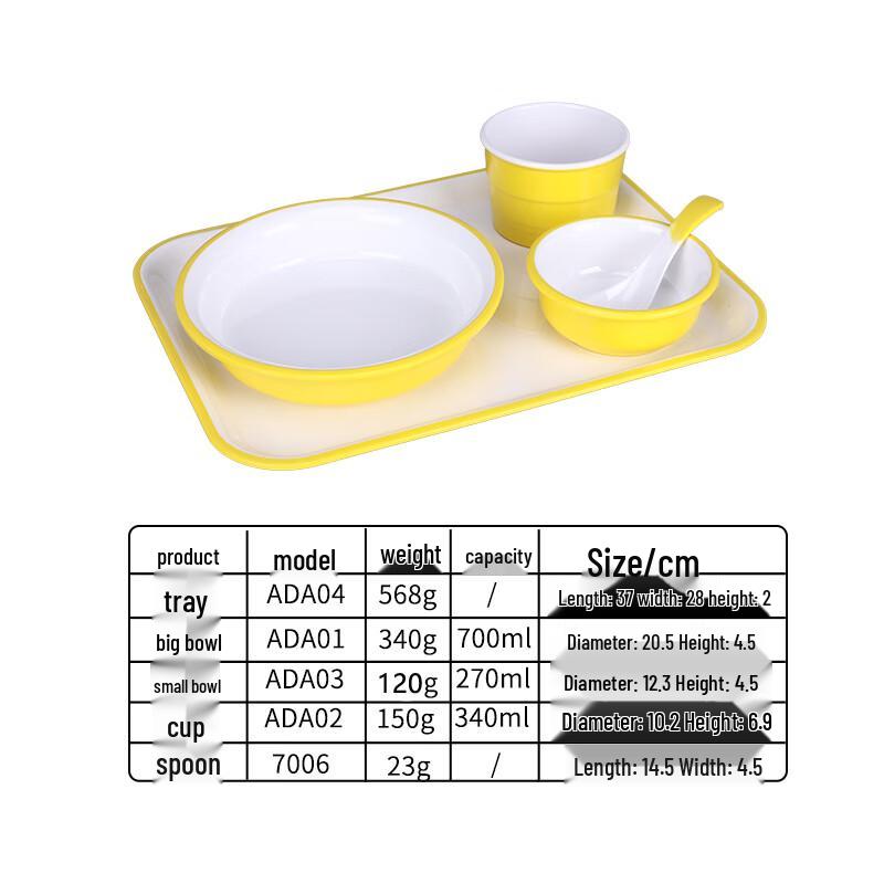 Qianxing Melamine Imitation Porcelain Dinnerware Set