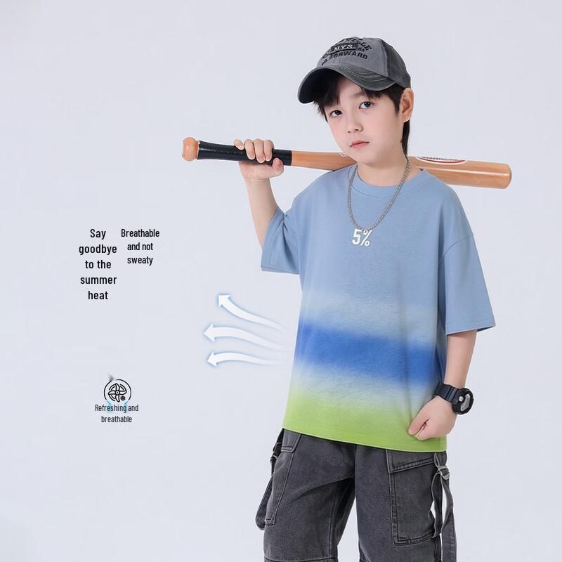 YOYO Tale Boys' Summer Cotton Short Sleeve T-Shirt