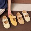 Thick Bottom Heightening Bag Head Half Slippers Women's Outer Wear Summer New One-pedal Cool Slippers
