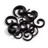 54-Piece Acrylic Snail Tapered Ear Expander Kit 14G-00G