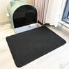 Double Layer Non-Slip Cat Litter Mat, Waterproof & Wear Resistant Pet Cleaning Pad