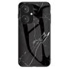 Pro Xiaomi Redmi 13C 5G/13R 5G/Poco M6 5G Pouzdro se vzorem mramoru Kryt z tvrzeného skla+PC+TPU