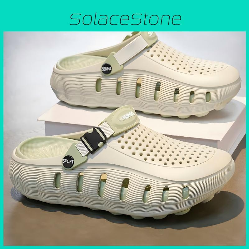 Summer Mens Eva Slipon Sandals With Antislip And Waterproof Features For Beach And Casual Wear
