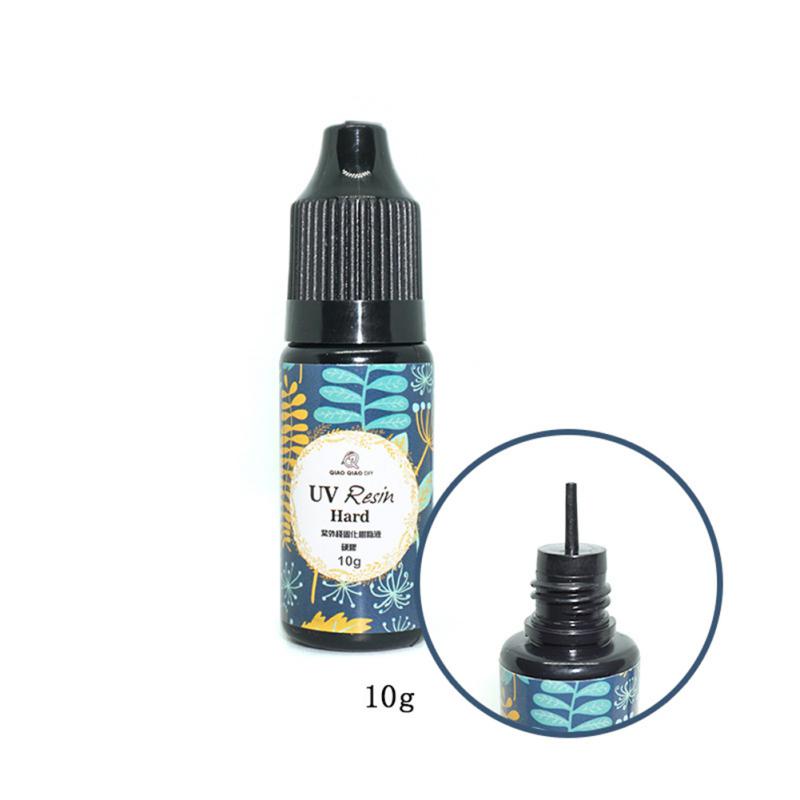 

Цветная УФ-эпоксидная смола «сделай сам», кристаллический эпоксидный гель, силиконовая форма для дома и сада, художественные ремесла, швейные принадлежности для рукоделия 10g