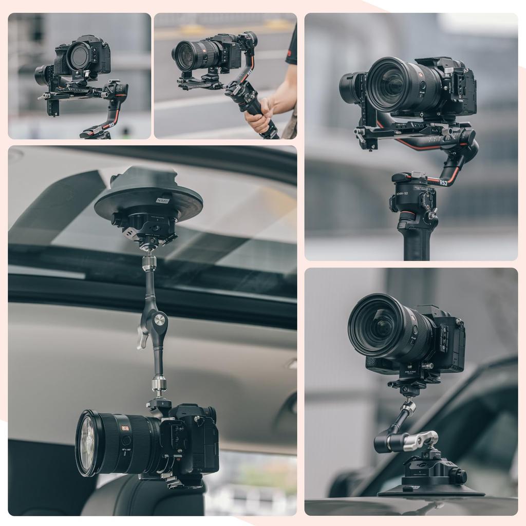 ULANZI F38 Camera Lens Tripod for Quick Release Camera Lens Tripod Mount with Rotating Horizontal and Vertical Aluminum Camera for Sony Cameras Such