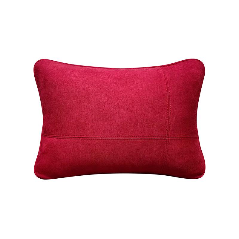 Maybach Suede Lumbar and Neck Support Car Pillow