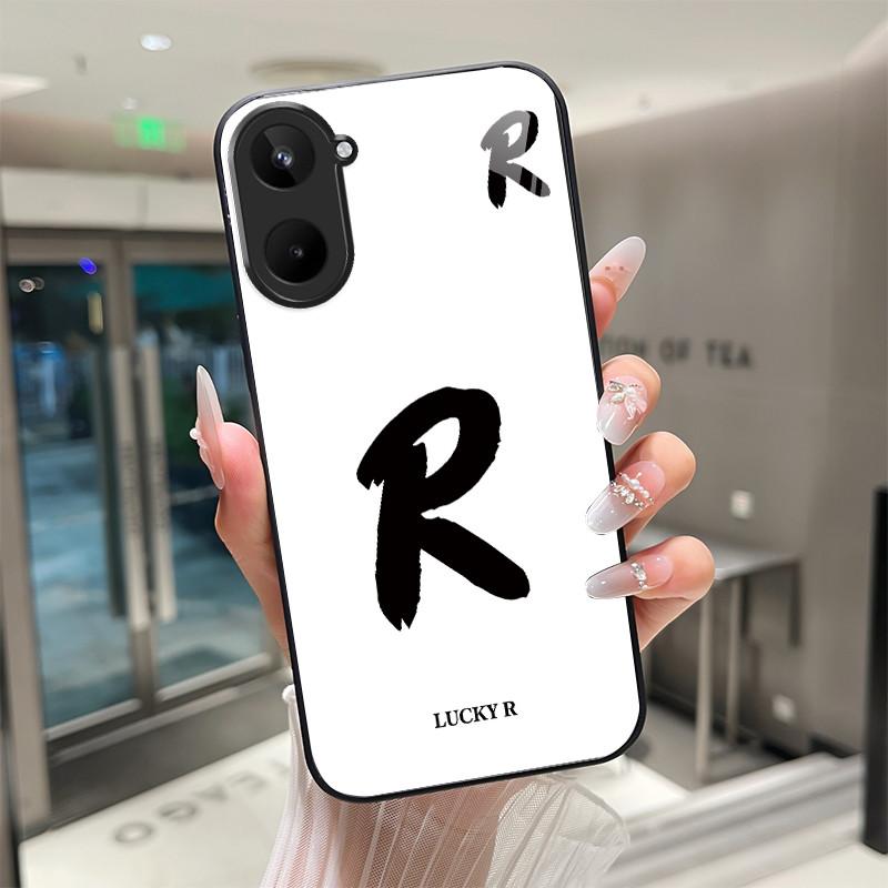 Case For Realme 10 Pro Plus 4G 5G Lucky Letters Back Cover Capa For Realme10 10Pro 10Pro+ Tempered Glass Soft TPU Protect Fundas
