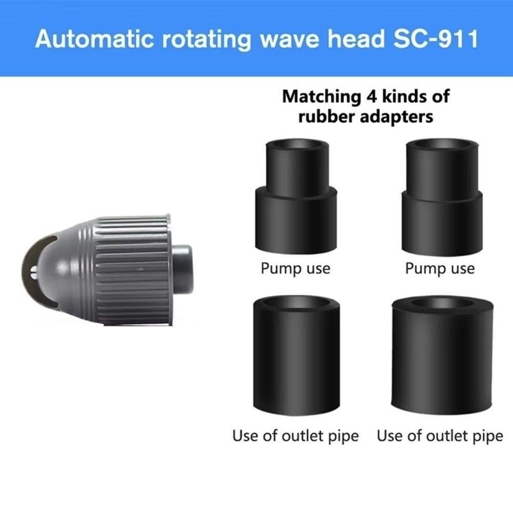 

360° Rotation Uniform Rotation Wave Maker Plastic Rotary Pump Head Oxygen Supply