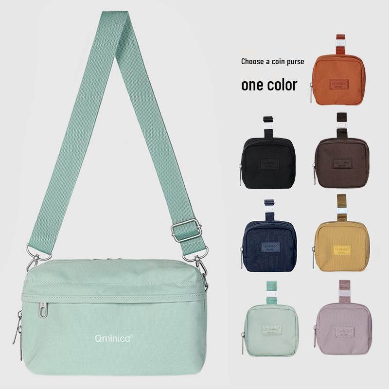 Black Waterproof Multifunctional Travel Passport Chest Bag - Portable, Large Capacity Crossbody Stroller Bag