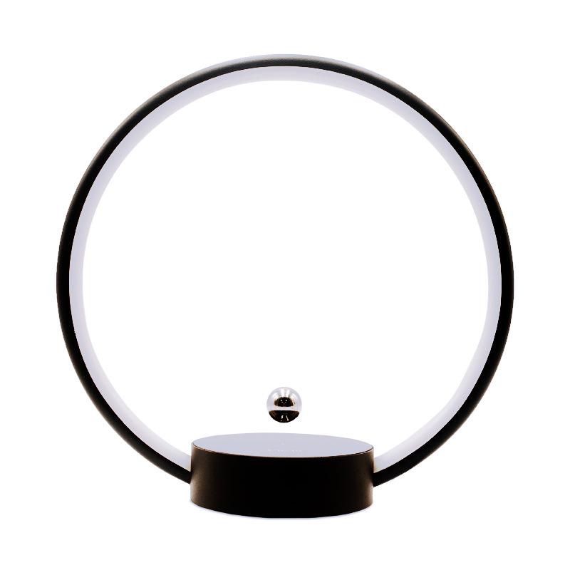 Magnetic Levitating Ring Circle Color Gradient Atmosphere Light for Office Bedroom Home Decoration Creative Birthday Gift