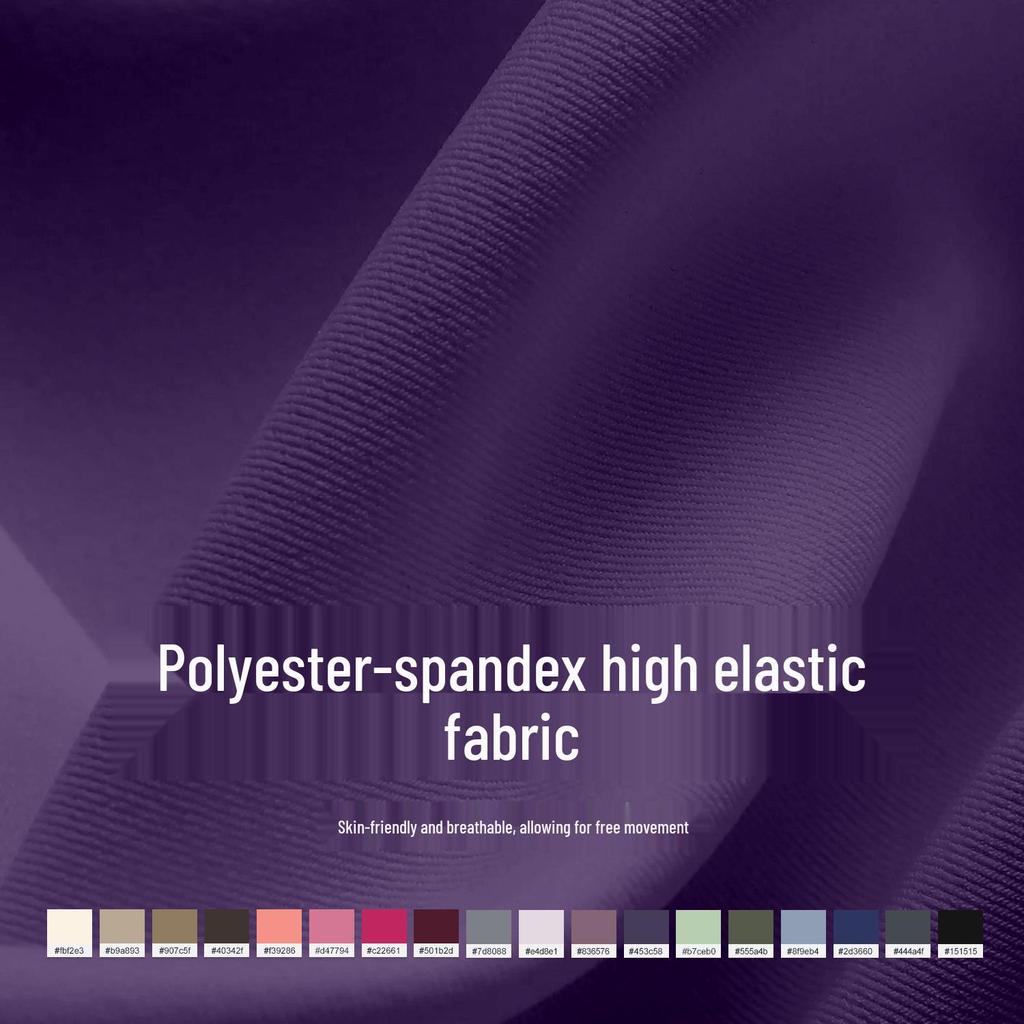 MT20 Women's High Waist Butt-Lifting Purple Yoga Pants - Peach Basic Sportswear