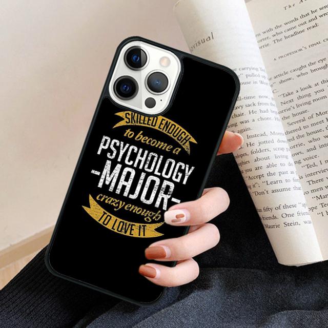 

Awesome Psychologist Profession Psychology Phone Case Cover for iPhone 17 Air 16 15 14 13 11 12 Pro Max Plus iPhone 13