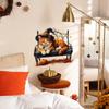 Hat Witch Halloween Cat Wall Sticker Pvc Decor For Living Room And Decor Home