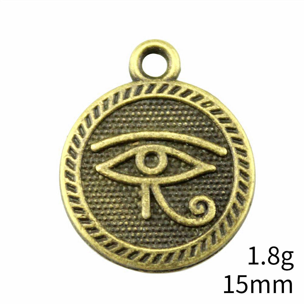 Christmas Decorations Aesthetic Jewelry Charms Eye Of Horus Charms Pendant Cheap Things Bag Pendant