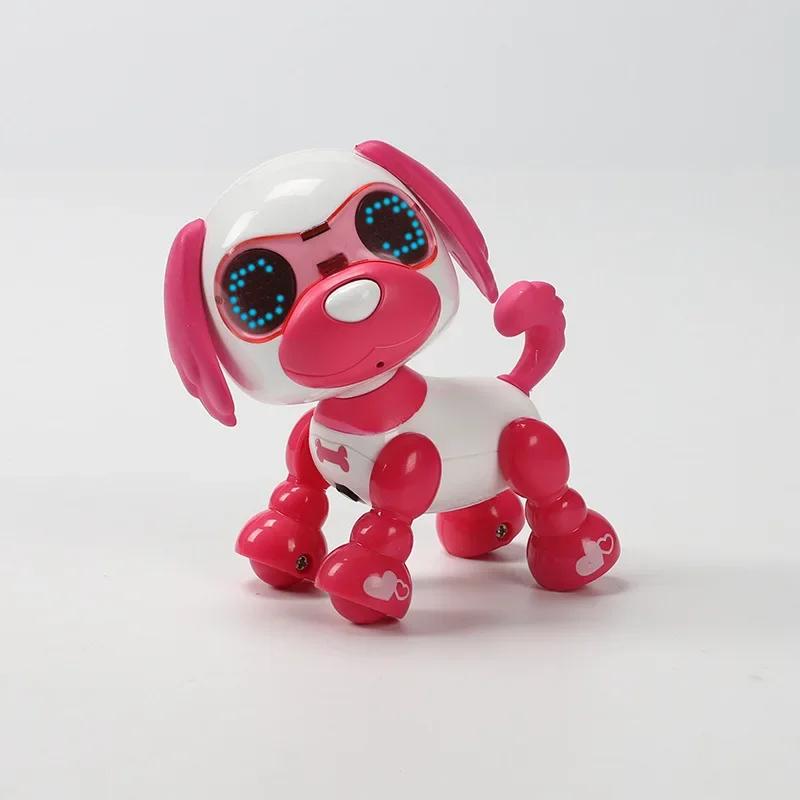 

Intelligent Radish Robot Recording Dog Robotic Puppy Interactive Sensing Touch Electric Toy Birthday Gifts Present for Children