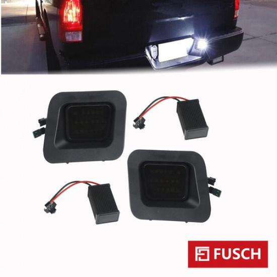Left & Right LED License Plate Lights For Dodge Ram 1500 2500 3500 2002-2018