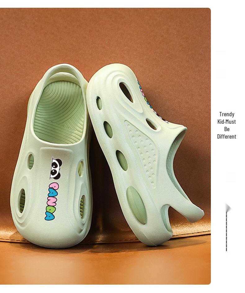 Children's Summer Slip-On Sandals: Lightweight, Comfortable Beach Shoes for Boys and Girls