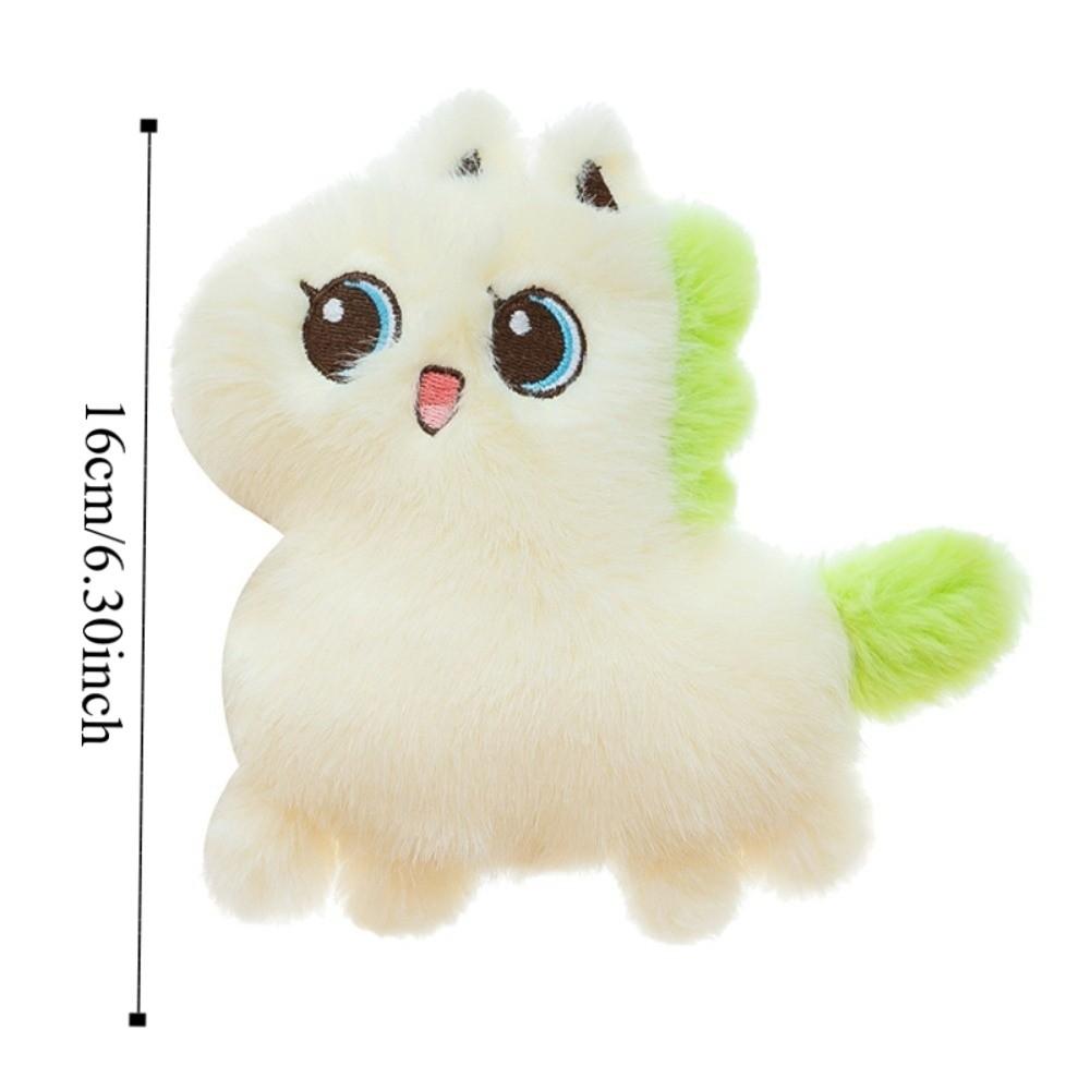 PP Cotton Horse Plush Keychain Press To Sound Horse Plush Doll Keyring  Year of Horse