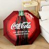 Christmas Gift Halloween Theme Bear Truck Coca Cola umbrella is suitable for all seasons, including home travel and outdoor activities Y13