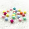 New 8mm 10mm Round Acrylic Matte Beads Loose Spacer Beads for Jewelry Making DIY Handmade Bracelets Accessory