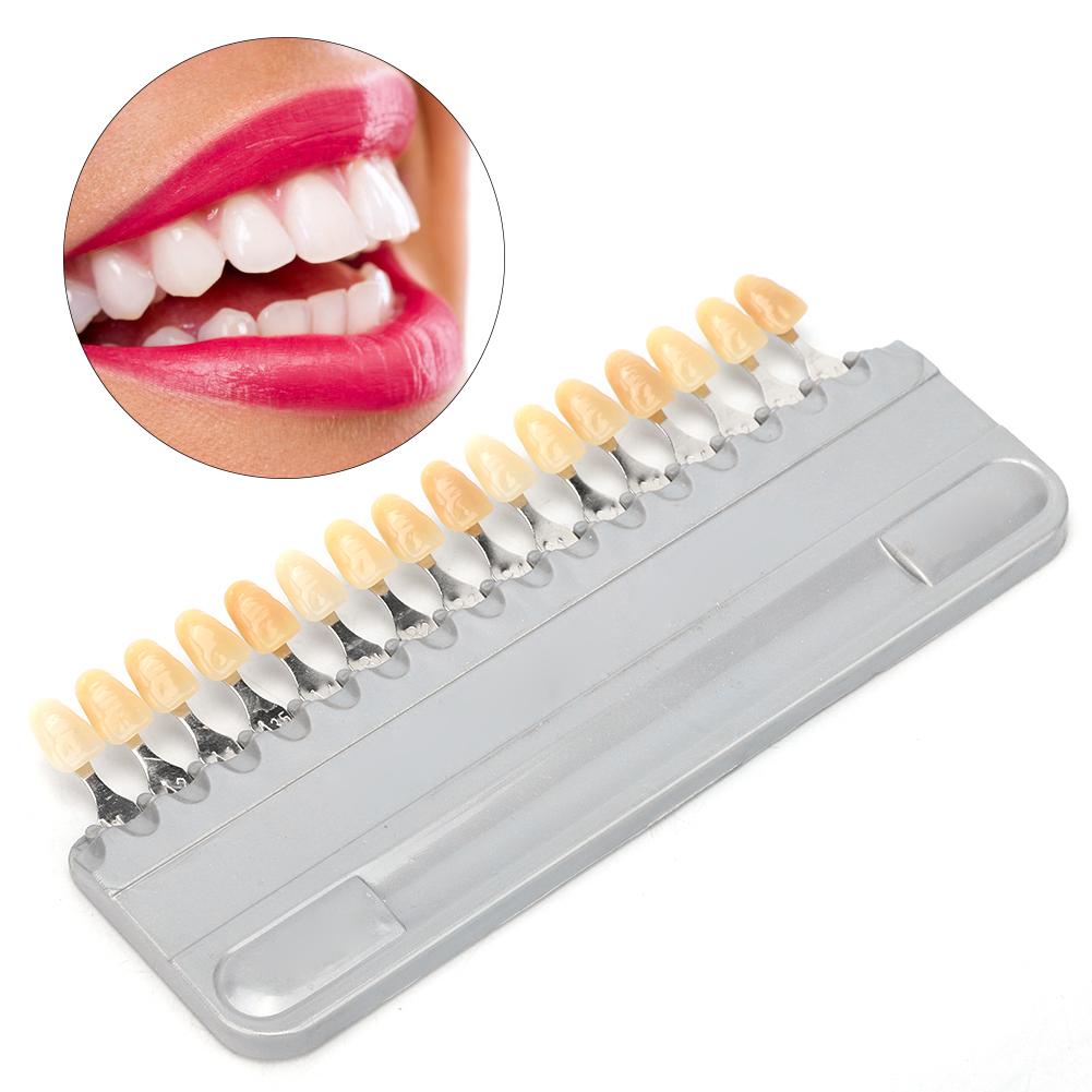 Ghid de nuanțe dentare cu 16 culori, Ghid de nuanțe pentru albirea dinților, Comparator de culori