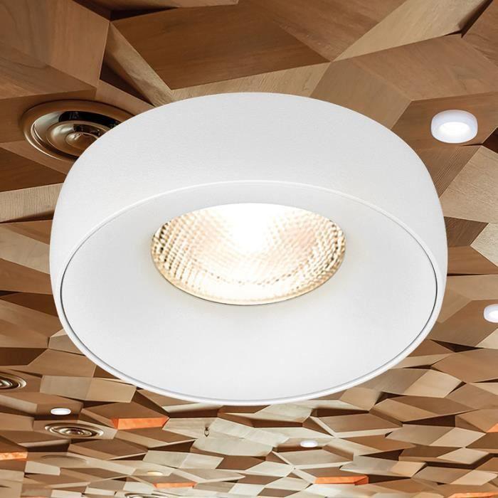 Spot LED - ALPHA - GU5.3/GU10 - Blanc - Aluminium - IP20 - Installation simple