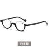 Fashion Half-Frame Reading Glasses Women'S Anti-Blue Reading Glasses Round Reading Glasses