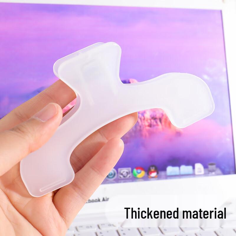Dile Transparenter Lesezeichen-Clip