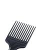 Curly Afro Plastic Fork Hairbrush Wide Teeth Black Insert Hair Combs Massage Professional Pick Comb Women/Men