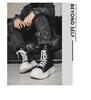 2025 Men's High-Top Thick-Soled Zipper Martin Boots - Fashionable and Versatile Autumn Footwear