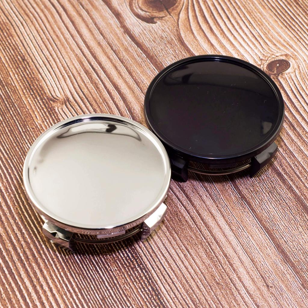 Rhinotuning Center Cap, 2.4 Inches (62 Mm), 2.2 Inches (55.5 Mm), Black, Simple Wheel, Center Cap