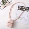 Backpack Shape PU Mini Coin Purse with Keychain PU Small Wallet  Headphone