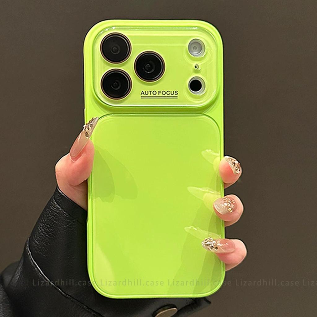 Compatible with iPhone 17 Pro Max, Ice Feel Glass Case: Instantly Turns into Drop-Proof Apple 16 Protective Case for iPhone 15.
