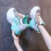 Fashion Shoes for Women Platform Shoes Autumn Women Casual Breathable Mesh Sequin Sneakers Wedges Sports Lace-up Non-slip Shoes