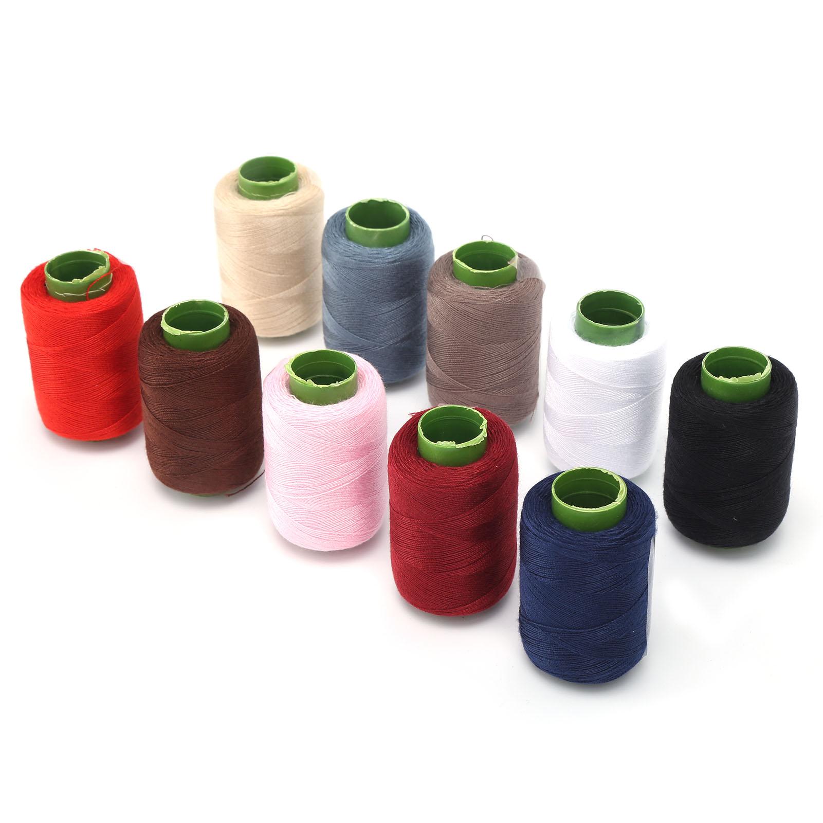 

10 шт. Швейные нитки Бытовые полиэстеровые нитки для DIY Вышивальной машины Проект
