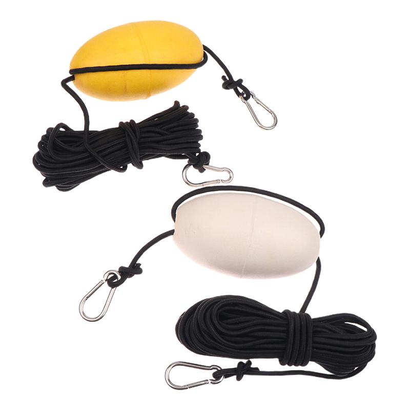 Kayak Drift Anchor Tow Line 9.1M/ 30Ft Long Nylon Rope Sea Drogue Anchor Float With Clip Buckles Boat Yacht Canoe Accessories