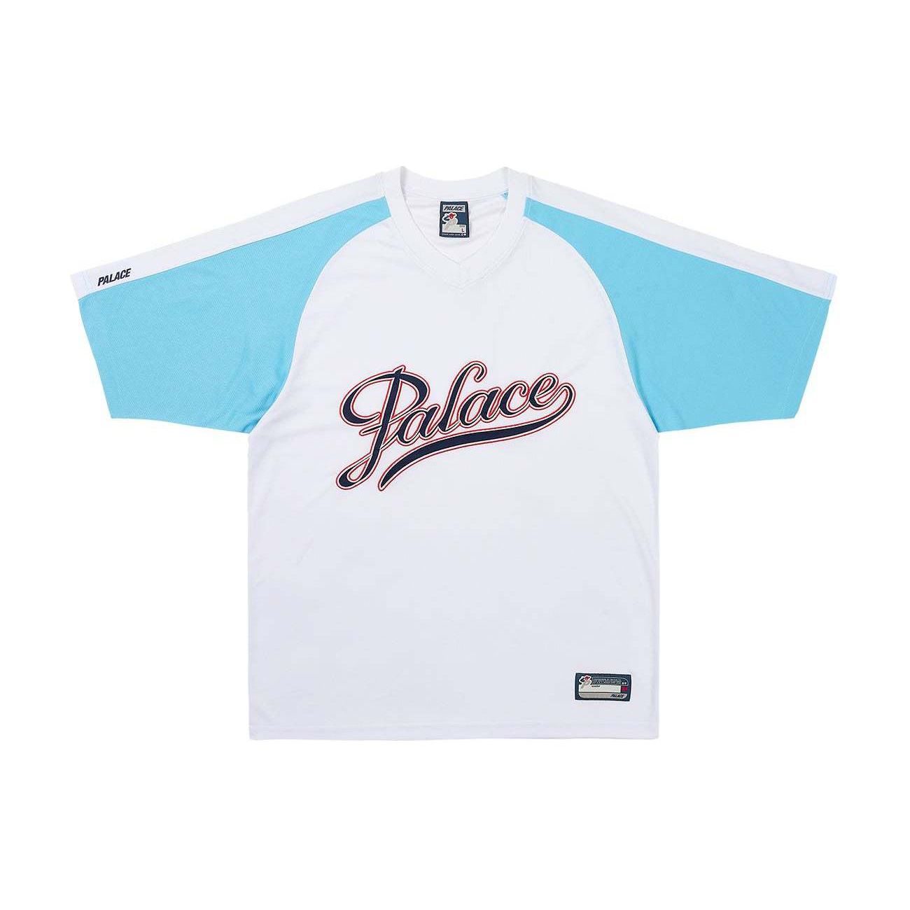 

Белые мужские трикотажные топы Palace Script P26ES013