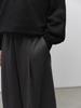 MUSINSA STANDARD Double Knit One-Tuck Wide Lounge Sweatpants [Dark Gray]