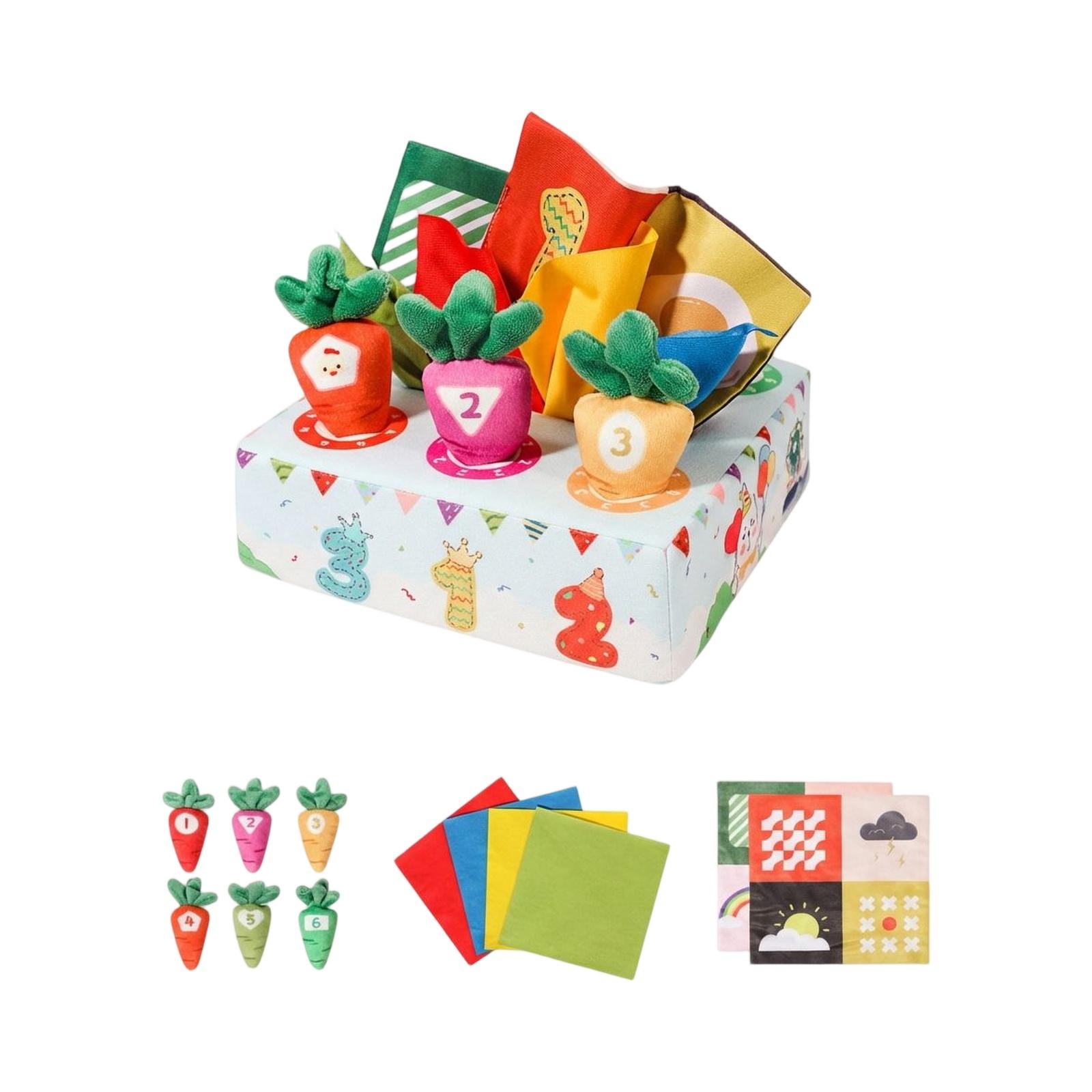 

Pull The Radish, Early Childhood Education,Unable To Tear Apart Fabric, Soothing Toys One Size