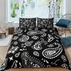2/3pcs Paisley Bandanna Print Duvet Cover Set Soft, Bedding For A Cozy Bedroom Perfect For Bedroom Or Guest Room Bedding Set